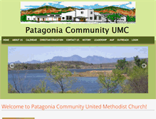 Tablet Screenshot of patagoniaumc.org